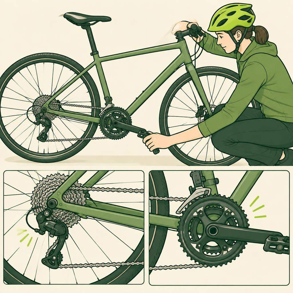 Illustration : Tester les changements de vitesse