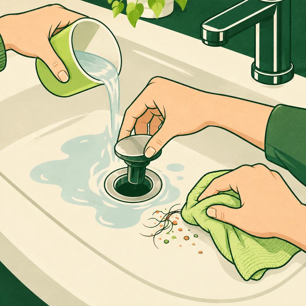 Illustration : Vérifier la bonde