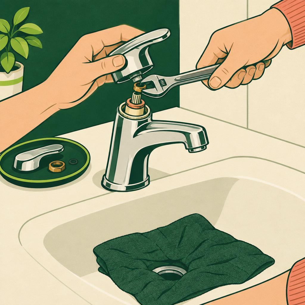 Illustration : Ouvrir uniquement la poignée prévue